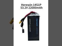 هنا 22000mAh 14S 53.2V 25C بطارية LiHv soft pack للطائرات بدون طيار