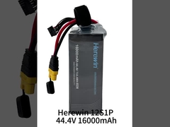 هنا 12S1P 16000mAh 44.4V 25C بطارية بوك باك للطائرات بدون طيار