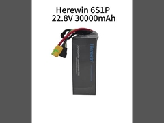 هنا 6S1P 22.8V 30000mAh الخلية الكيس بطارية عالية الجهد