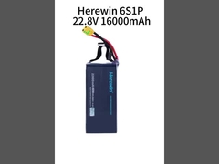 هنا 6S1P 25C بطارية ليبو 16000mAh 22.8V 2C