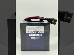 هنا في بطارية شبه صلبة 18S 66.6V 65000mAh
