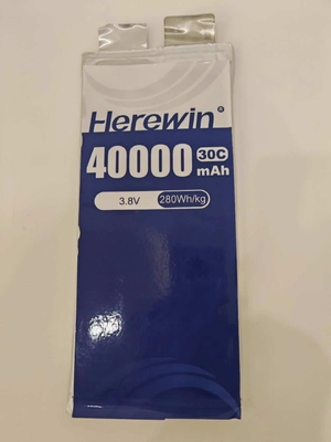 شراء 3.8 فولت 40000mAh ليبو خلية واحدة 25C 765g 1000 دورة + الحياة نوع قابلة لإعادة الشحن التصنيع عبر الإنترنت