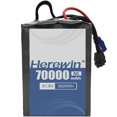 شراء هنا بطارية شبه صلبة 14S2P 51.8V 70000mAh مع ليثيوم ليثيوم و LiFePO4 الكيمياء التصنيع عبر الإنترنت