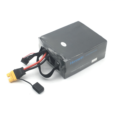 16000mAh 14S 51.8V 25C LiPo Uav بطارية طائرة بدون طيار Soft Pack 4.9kg للزراعة