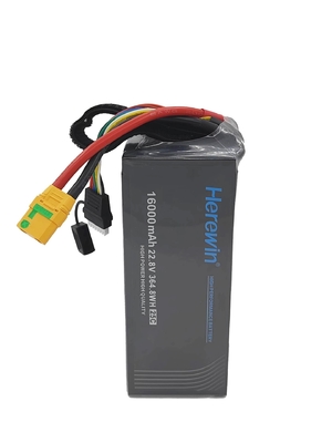 هنا 6S1P 25C بطارية ليبو 16000mAh 22.8V 2C 1.96KG