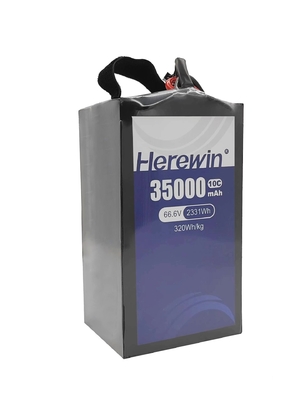 هناوين بطارية شبه صلبة 18S 66.6V 35000mAh بطارية نوعية موثوقة