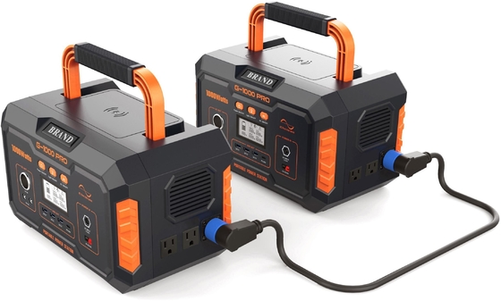 هناين 288Wh محطة طاقة محمولة في الهواء الطلق MP330 طاقة الشحن الشمسي 12-26V / 4A