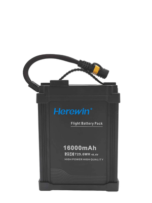 12 ليبو حزمة هنا 16000mah بطارية ليبو 45.6 فولت 25C للطائرة بدون طيار الذكية
