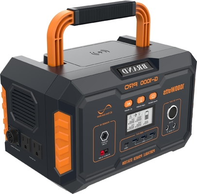 هنا في MP2000PRO 2264Wh محطة الطاقة المحمولة في الهواء الطلق 460 * 366 * 260mm 4 * 18W USB-A