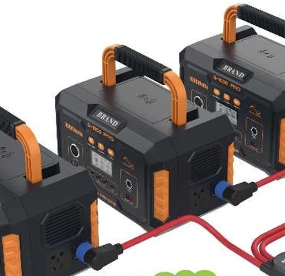 بطارية محمولة مع منفذ AC للتخييم 2264Wh 460 * 366 * 260mm