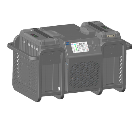شاحن بطارية التبريد مزدوج القناة AC100-290V شاحن بطارية الليثيوم 50-60Hz