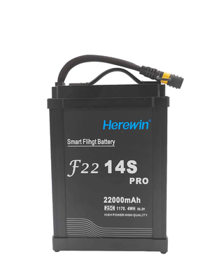 هناين 14S1P 22000mAh 30C رذاذ تفريغ بطارية الطائرات بدون طيار 53.2 فولت
