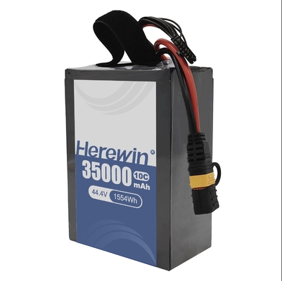 هناين بطارية شبه صلبة 12S1P 44.4V 35000mAh IP65 فئة الحماية