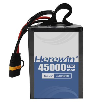 هناين بطارية شبه صلبة 14S 53.2V 45000mAh المزيج المثالي للكثافة الطاقة والمتانة